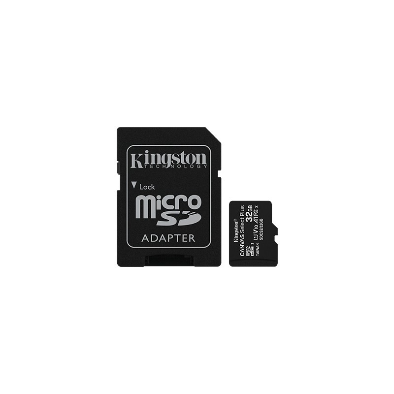 Kingston Karta pamięci microSD 32GB Canvas Select 