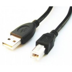  Gembird Kabel USB 2.0 typu AB AM-BM 1.8m czarny