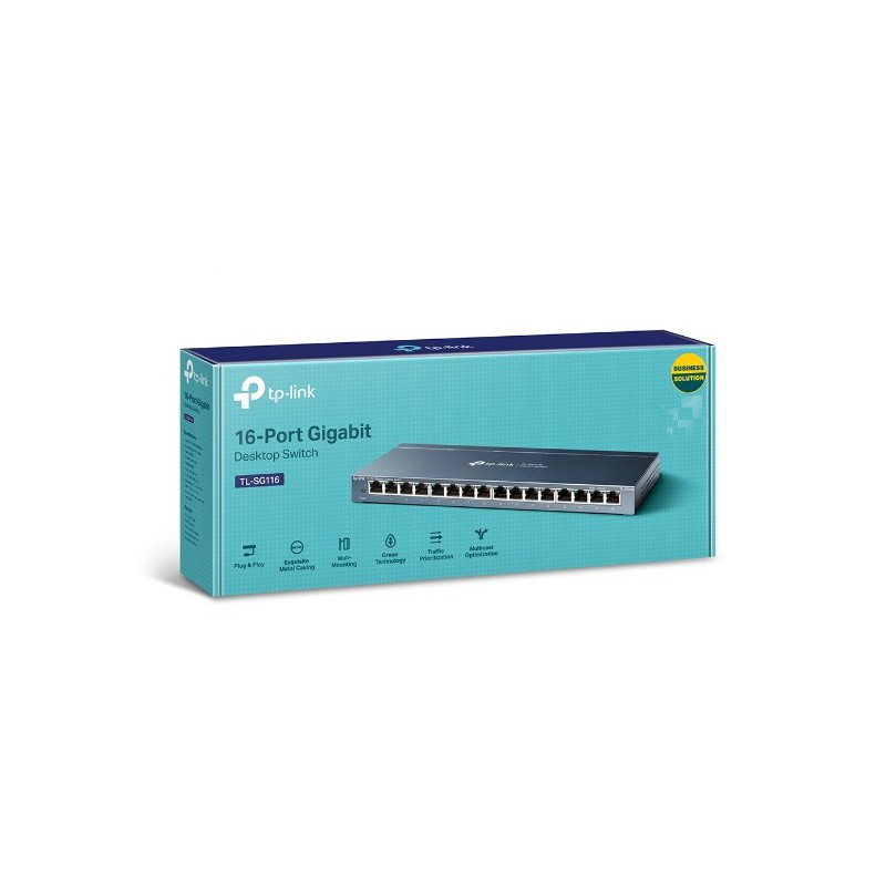 TP-LINK Przełącznik SG116 16x1GbE