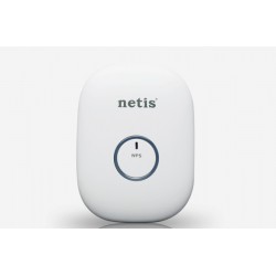 NETIS Repeater WiFi N300+RJ45 biały