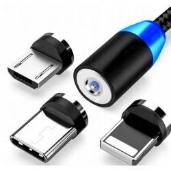 Kabel USB - USB typ C / microUSB / Lightning SPI 5