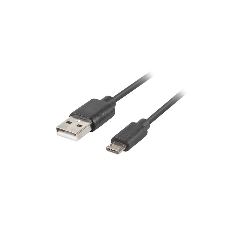 Lanberg Kabel USB micro BM - AM 2.0 1.8m czarny QC