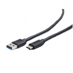 Gembird Kabel USB Type-C(M)-AM 3.0 1m czarny 