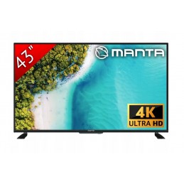 Telewizor LED Manta 43LUN120D 43` 4K UHD czarny