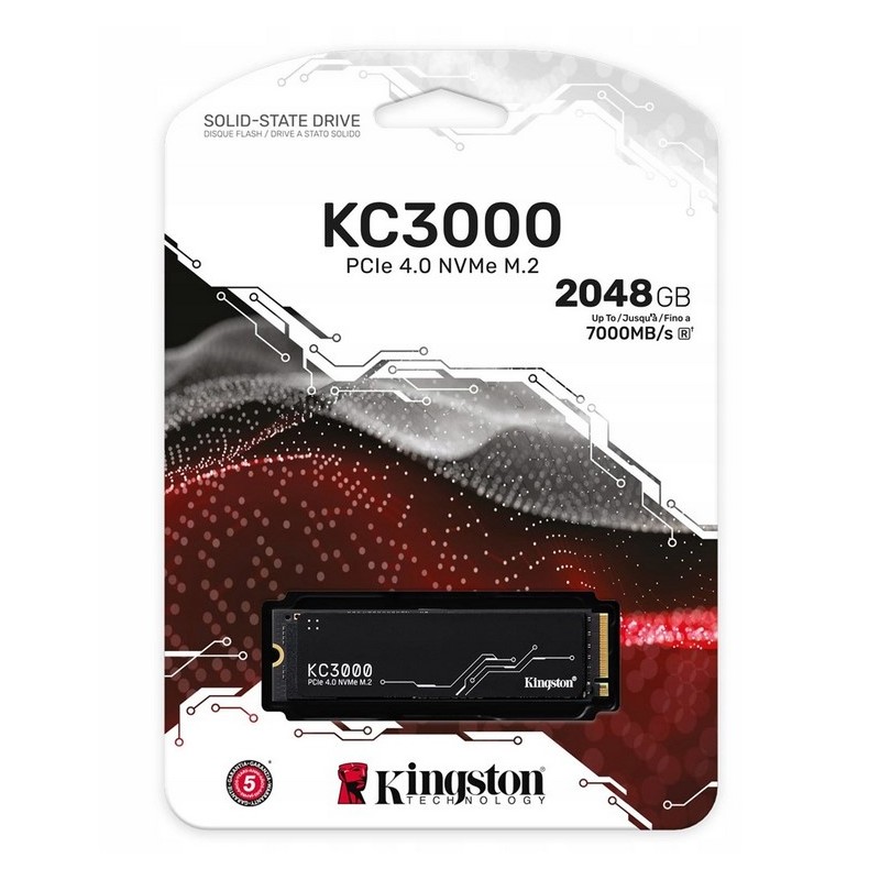 Dysk SSD Kingston KC3000 2TB M.2 PCIe 4.0 7000 / 7