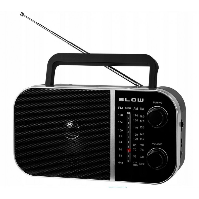 Radio sieciowo-bateryjne AM, FM, SW Blow RA6