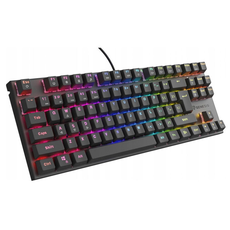 Klawiatura Genesis Thor 303 TKL czarna