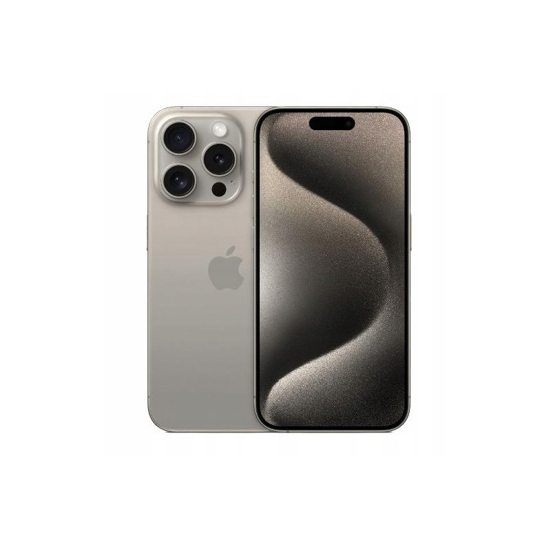 Apple iPhone 15 Pro 256GB Natural Titanium - beżow