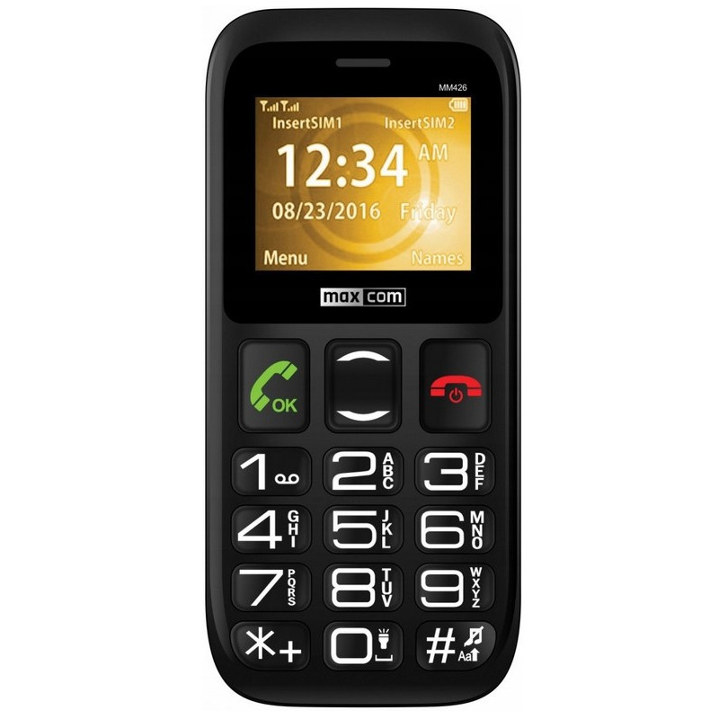 Telefon dla seniora MAXCOM MM426