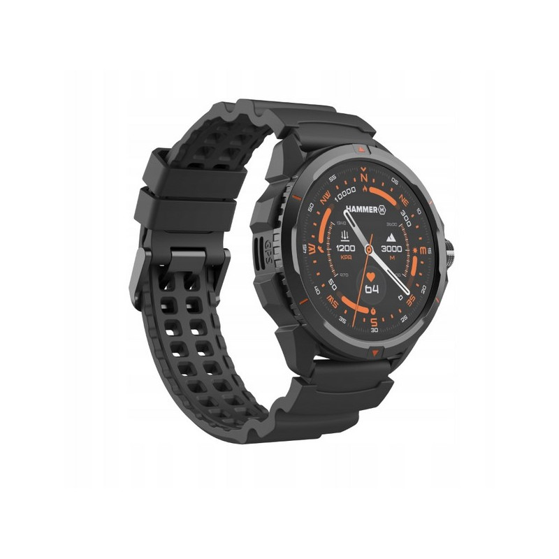 Smartwatch HAMMER Watch 2 Black Smartwatch HAMMER Watch 2 Black