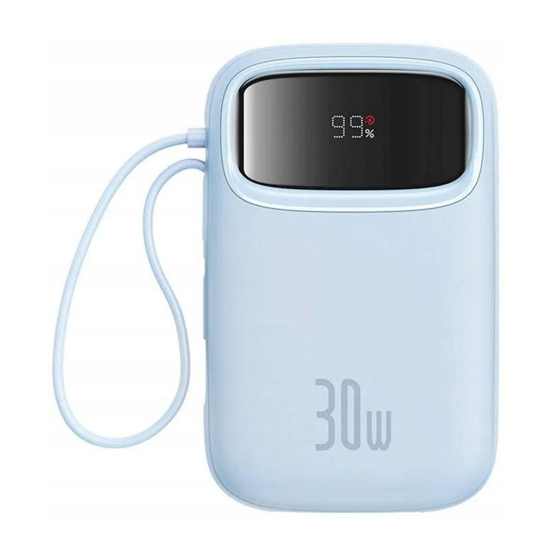 Powerbank Baseus QPow 2 10000mAh 30W 2xUSB-C niebi