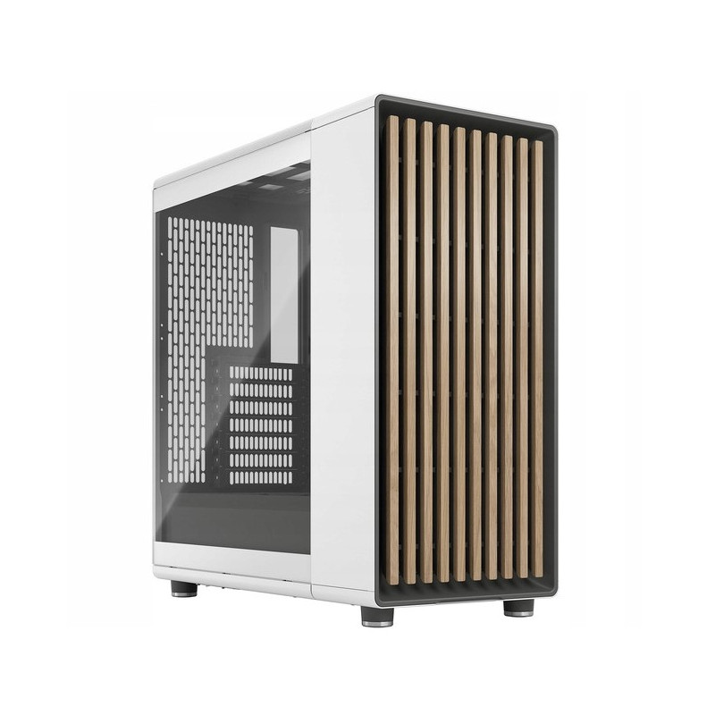 Obudowa FRACTAL DESIGN North Chalk TG Clear Biały